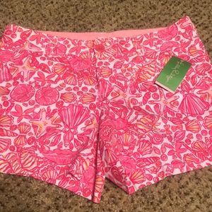 Hotty Pink Sailors Valentine Shorts